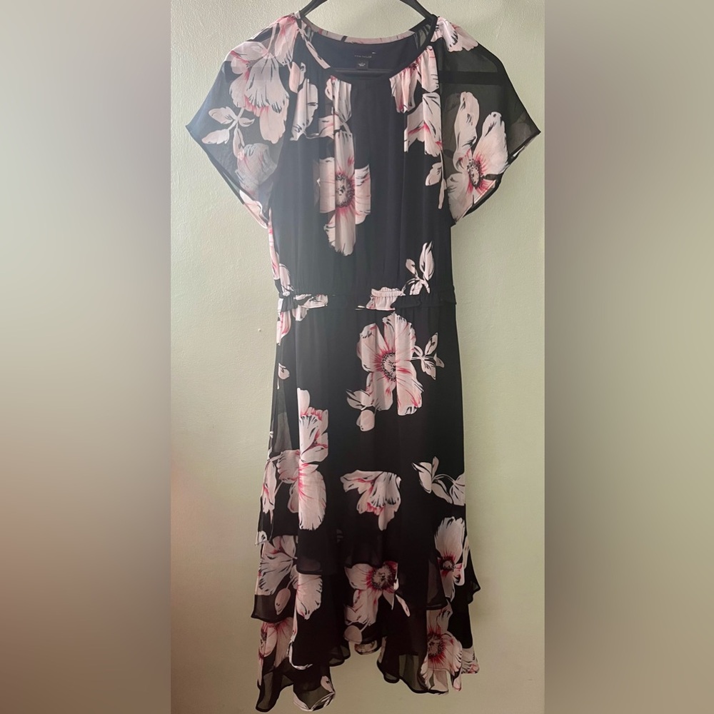 Ann Taylor Flower Dress, 0
